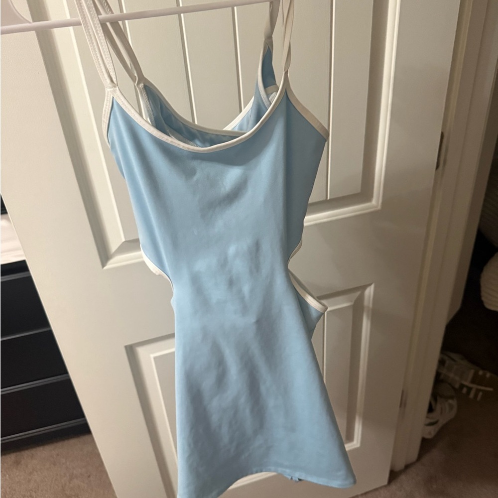 Free People Light Blue Slip Dress